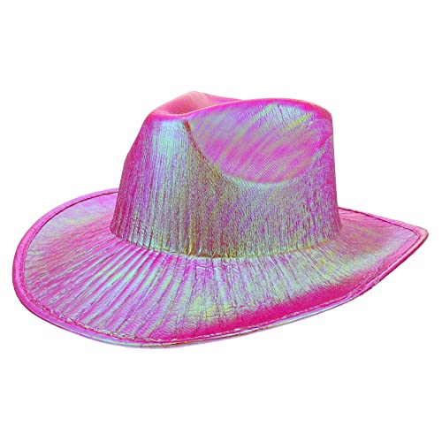 GARIOUANS 1 Stück Western Cowgirl Hut für Glitzernde Party Hüte im Western Stil für Kostümpartys und Cosplay Bequem und Atmungsaktiv Geeignet für Mädchen von GARIOUANS