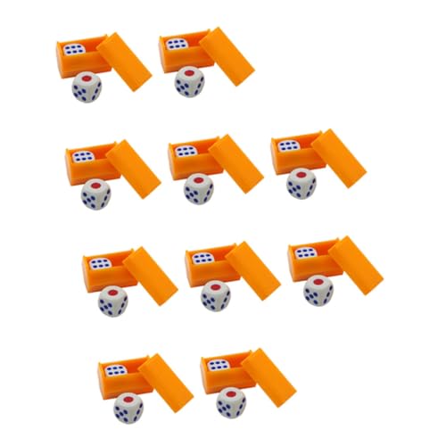GARIOUANS 10 Sätze Kreative Party Magische Requisiten für Spiele Lustige Dot Dice für Unterhaltsame Feiern Hochwertige und Sichere Materialien für Freunde und Familie von GARIOUANS