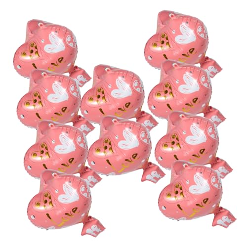 GARIOUANS 10 Stück Heißluftballon Dekoration Herzförmige Ballons Valentinstagsballons Herzballons Für Hochzeit Valentinstag Liebesballons Folienballons Zum Geburtstag Aluminiumfolie GARIOUANS 10 Stück Heißluftballon Dekoration Herzförmige Ballons Valentinstagsballons Herzballons Für Hochzeit Valentinstag Liebesballons Folienballons Zum Geburtstag Aluminiumfolie von GARIOUANS