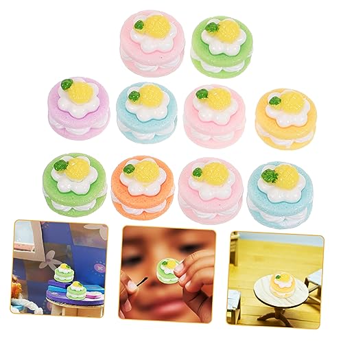 GARIOUANS 10 Stück Makkaronkuchenspielzeug vorgeben Makrone Mini-Kuchen gefälschte Macaron-Spielzeuge gefälschter Nachtisch Puppenhaus-Backspielzeug Miniaturen Puppenhauszubehör Harz GARIOUANS 10 Stück Makkaronkuchenspielzeug vorgeben Makrone Mini-Kuchen gefälschte Macaron-Spielzeuge gefälschter Nachtisch Puppenhaus-Backspielzeug Miniaturen Puppenhauszubehör Harz von GARIOUANS