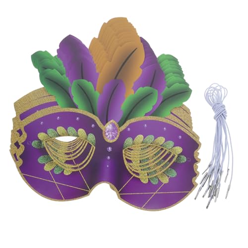 GARIOUANS 10 Stück Masken Lustige Tiermasken aus Papier für Karneval und Kostümpartys Wiederverwendbar und Leicht für Kreative Bastelaktionen und Kinderveranstaltungen GARIOUANS 10 Stück Masken Lustige Tiermasken aus Papier für Karneval und Kostümpartys Wiederverwendbar und Leicht für Kreative Bastelaktionen und Kinderveranstaltungen von GARIOUANS