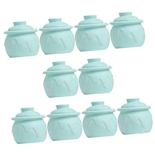 GARIOUANS 10 Stück Mini -Essen Und Gemüseglas Kleine Gläser Mit Deckel Kinderküchenzubehör Rollenspielzubehör Küche Spielset Mini-gurkenglas Minidosen Mit Deckel Himmelblau Harz GARIOUANS 10 Stück Mini -Essen Und Gemüseglas Kleine Gläser Mit Deckel Kinderküchenzubehör Rollenspielzubehör Küche Spielset Mini-gurkenglas Minidosen Mit Deckel Himmelblau Harz von GARIOUANS