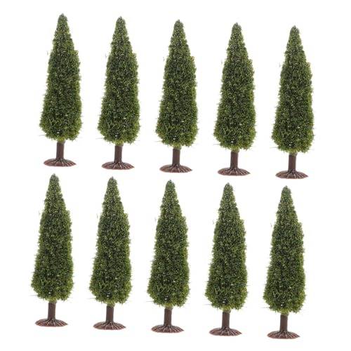 GARIOUANS 10 Stück Mini-Modell Kiefer Kunststoffbäume Für Wohndekorationen Miniaturszene Mit Kiefern Mini -Baum Kiefernschmuck Kleine Kieferndekoration Spielzeugkiefern Grün Plastik GARIOUANS 10 Stück Mini-Modell Kiefer Kunststoffbäume Für Wohndekorationen Miniaturszene Mit Kiefern Mini -Baum Kiefernschmuck Kleine Kieferndekoration Spielzeugkiefern Grün Plastik von GARIOUANS