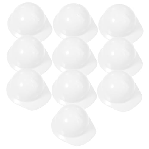 GARIOUANS 10 Stück Miniatur Bauhelm Mini Sicherheitshelme aus Robustem Kunststoff für Puppen Kuchen und Partydekoration Kreative DIY Zubehör für Miniaturen und Bastelprojekte GARIOUANS 10 Stück Miniatur Bauhelm Mini Sicherheitshelme aus Robustem Kunststoff für Puppen Kuchen und Partydekoration Kreative DIY Zubehör für Miniaturen und Bastelprojekte von GARIOUANS