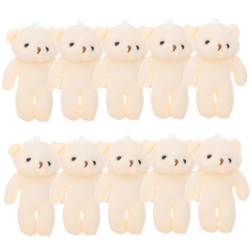 GARIOUANS 10 Stück Pendellanzpuppe Kind Babys Mädchen Bär Plüsch Creme kleine Bären tragen Miniatur Figur Schlüssel Plüschbären Kleiner Bär Minibär Mini-Bären Babybären Stoff Beige GARIOUANS 10 Stück Pendellanzpuppe Kind Babys Mädchen Bär Plüsch Creme kleine Bären tragen Miniatur Figur Schlüssel Plüschbären Kleiner Bär Minibär Mini-Bären Babybären Stoff Beige von GARIOUANS