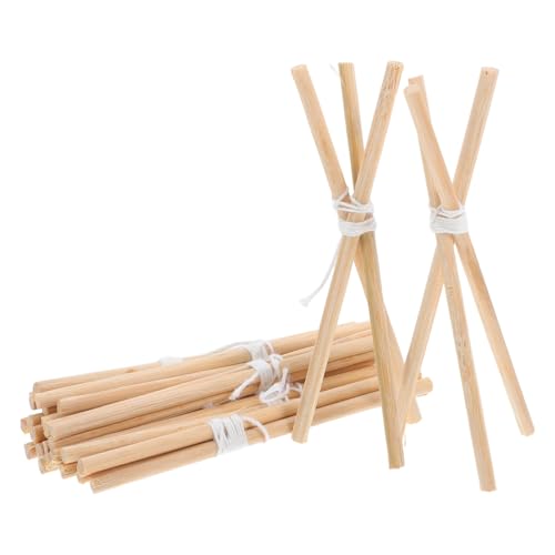 GARIOUANS 10 Stück Teiliges Holzregal für Puppenhaus Dekoration Realistisches Accessoire für Halloween Szenen und DIY Projekte GARIOUANS 10 Stück Teiliges Holzregal für Puppenhaus Dekoration Realistisches Accessoire für Halloween Szenen und DIY Projekte von GARIOUANS