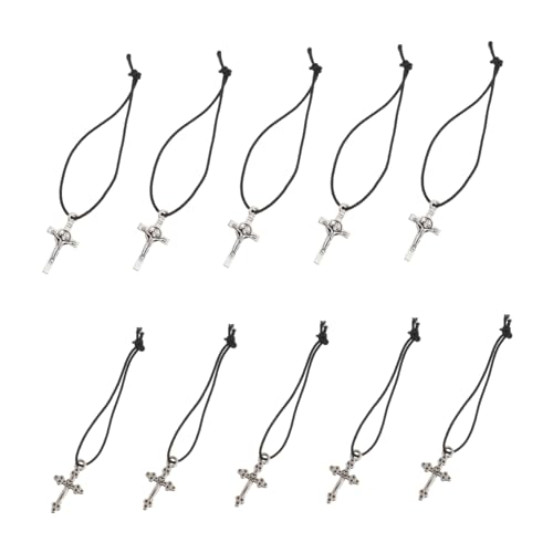 GARIOUANS 10 Stück Teiliges Kreuzanhänger für Puppen Elegante Accessoires zum Verkleiden von Puppen Leicht und Tragbar für Spielzeugdekoration GARIOUANS 10 Stück Teiliges Kreuzanhänger für Puppen Elegante Accessoires zum Verkleiden von Puppen Leicht und Tragbar für Spielzeugdekoration von GARIOUANS