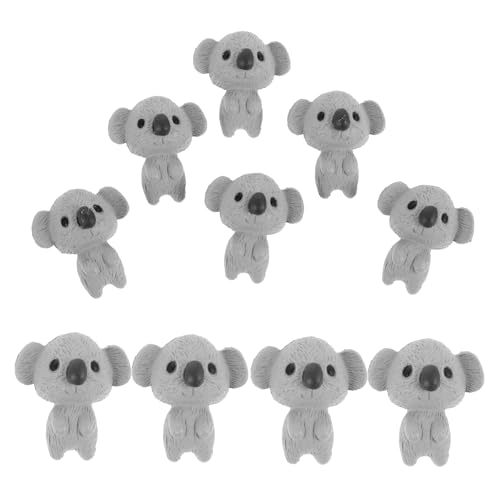 GARIOUANS 10 Stück Teiliges Mini Koala Ornament aus Resin Detailreiche Kleine Koala Figuren als Kreative Schlüsselanhänger und DIY Dekoration Handgefertigt Kompakt und Leicht für Bastel GARIOUANS 10 Stück Teiliges Mini Koala Ornament aus Resin Detailreiche Kleine Koala Figuren als Kreative Schlüsselanhänger und DIY Dekoration Handgefertigt Kompakt und Leicht für Bastel von GARIOUANS