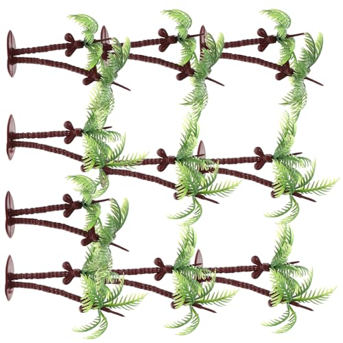 GARIOUANS 10 Stück Teiliges Miniatur kokosnussbaum Kunststoff Realistische Mikro landschaftsbäume für DIY Zen Garten Modelllandschaft Grüne Szenerie Platzsparend und Leicht für Sand GARIOUANS 10 Stück Teiliges Miniatur kokosnussbaum Kunststoff Realistische Mikro landschaftsbäume für DIY Zen Garten Modelllandschaft Grüne Szenerie Platzsparend und Leicht für Sand von GARIOUANS