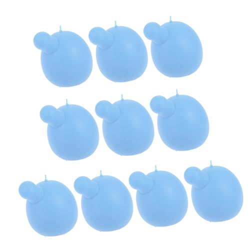 GARIOUANS 10 Stück Teiliges PVC Bubble Insert Weiche Blasenspielzeug Ersatzteile für DIY Blasenkerne Fördert Feinmotorik und Kreativität Kompatibel mit Blasenspielzeug Zubehör von GARIOUANS
