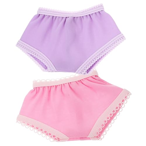 GARIOUANS 10 Stück Teiliges Puppenunterwäsche aus Leichtem und Mehrfarbiges Spitzen Design Strapazierfähig und Bequem Geeignet für Puppen als Puppenzubehör für Kreatives Spiel und GARIOUANS 10 Stück Teiliges Puppenunterwäsche aus Leichtem und Mehrfarbiges Spitzen Design Strapazierfähig und Bequem Geeignet für Puppen als Puppenzubehör für Kreatives Spiel und von GARIOUANS