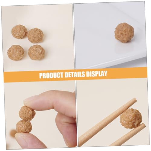 GARIOUANS 10 Stück Teiliges Realistische PVC Rindfleisch Fleischbällchen Requisiten Detailgetreu Gefertigte Mini Fleischbällchen für Küchen Dekoration Fotografie und Party Deko Lebensechte GARIOUANS 10 Stück Teiliges Realistische PVC Rindfleisch Fleischbällchen Requisiten Detailgetreu Gefertigte Mini Fleischbällchen für Küchen Dekoration Fotografie und Party Deko Lebensechte von GARIOUANS
