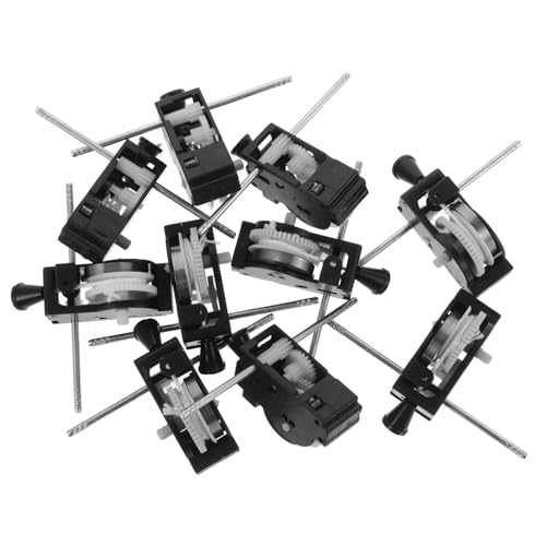 GARIOUANS 10 Stück Teiliges Spielzeuggetriebe Ersatzmechanismus DIY Auto Bewegung Zubehör für Reparatur und Kreatives Basteln von GARIOUANS