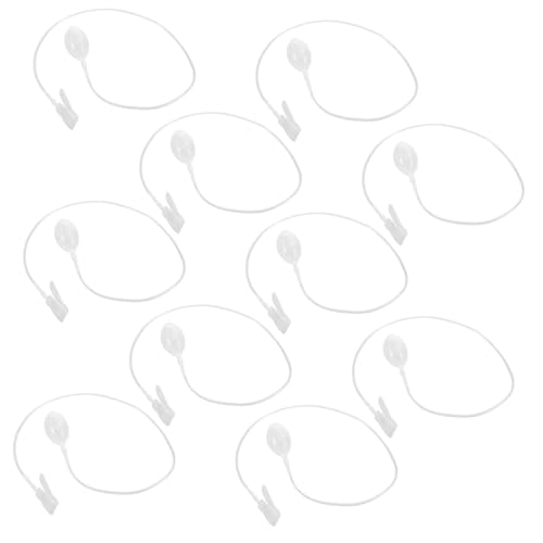 GARIOUANS 10 Stück Teiliges Transparente Luftkissen Einsätze für Bewegliche Kinderohrenmützen Sichere und Langlebige DIY Bastelzubehör für Lustige Tierplüschmützen mit Springenden von GARIOUANS