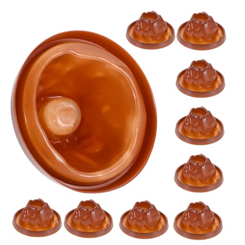 GARIOUANS 10stücke Teiliges Vulkanausbruch Modellset Für Junge Mädchen Realistische -experimente Pädagogisches Spielzeug Handwerksfähigkeiten DIY Wissenschaftsprojekt Für Schule Freizeit von GARIOUANS
