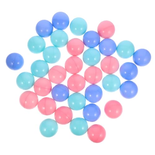GARIOUANS 100 Stück Bunte Macaron Ozeanbälle Ungiftige und Geruchsfreie Spielbälle für Vielseitige Poolspielzeuge und Ballgrubenbälle für Party und Schwimmbadspaß von GARIOUANS