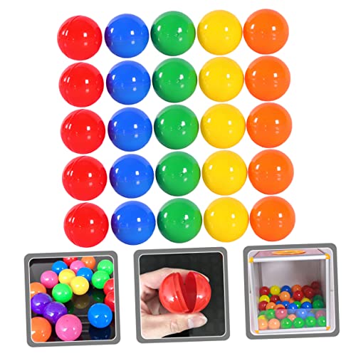 GARIOUANS 100 Stück Bunte Offene und Tombola Kugeln aus Kunststoff Leichte Kompakte Partyspielbälle mit Rundem Burrfreiem Design Wiederverwendbar für Aktivitäten Familienfeiern und Events GARIOUANS 100 Stück Bunte Offene und Tombola Kugeln aus Kunststoff Leichte Kompakte Partyspielbälle mit Rundem Burrfreiem Design Wiederverwendbar für Aktivitäten Familienfeiern und Events von GARIOUANS