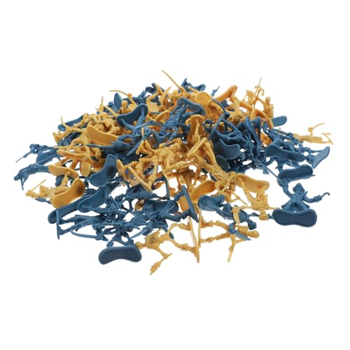GARIOUANS 100 Stück Kleines Soldatenmodell Piratenzubehör Für Jungen Kleine Soldatenmodelle Soldatenfiguren Sandtisch Miniaturmenschen Piratenkram Spielzeugfiguren Dekorieren Plastik von GARIOUANS