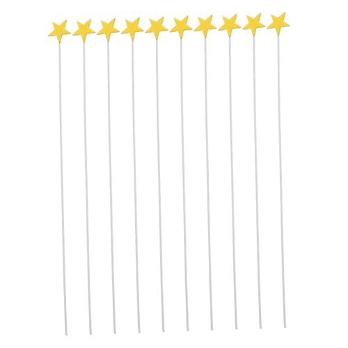 GARIOUANS 100 Stück Stern Tortendeko aus Weichem Schwamm Wiederverwendbare Stern Cake Topper für Geburtstags und Hochzeitstorten Praktische Kuchen Dekoration für Party und von GARIOUANS