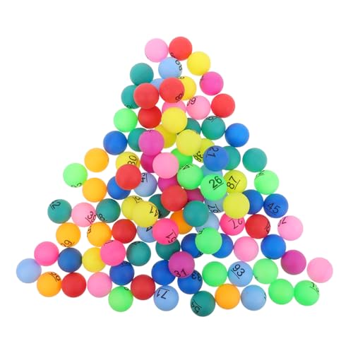 GARIOUANS 100 Stück Teilig Nummerierte Lotteriekugeln Bunt Robuste Plastikbälle für Tombola Party und Bingo Vielseitig Einsetzbar bei Barfeiern Geburtstagen Interaktives Ziehen für Mehr Spaß GARIOUANS 100 Stück Teilig Nummerierte Lotteriekugeln Bunt Robuste Plastikbälle für Tombola Party und Bingo Vielseitig Einsetzbar bei Barfeiern Geburtstagen Interaktives Ziehen für Mehr Spaß von GARIOUANS