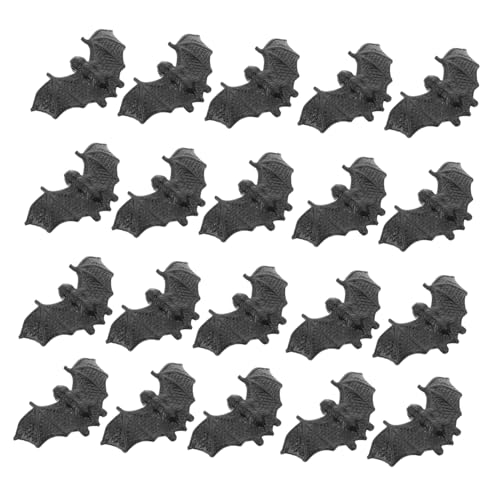 GARIOUANS 100 Stück Teiliges Halloween Fledermaus Deko Kurze Schwarze Mini Fledermäuse Wetterfestes Material Realistische Party Supplies für Garten und Haus Kreative Dekoration GARIOUANS 100 Stück Teiliges Halloween Fledermaus Deko Kurze Schwarze Mini Fledermäuse Wetterfestes Material Realistische Party Supplies für Garten und Haus Kreative Dekoration von GARIOUANS