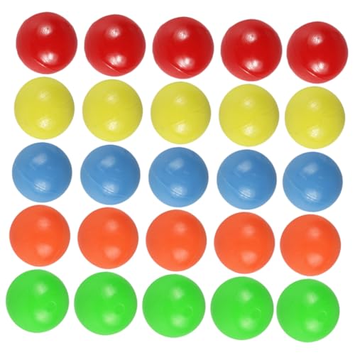 GARIOUANS 100 Stück Teiliges Kleine Bunte Plastikbälle Farbige Lernkugeln für Mathematikunterricht Farberkennung und Wahrscheinlichkeitsverständnis GARIOUANS 100 Stück Teiliges Kleine Bunte Plastikbälle Farbige Lernkugeln für Mathematikunterricht Farberkennung und Wahrscheinlichkeitsverständnis von GARIOUANS