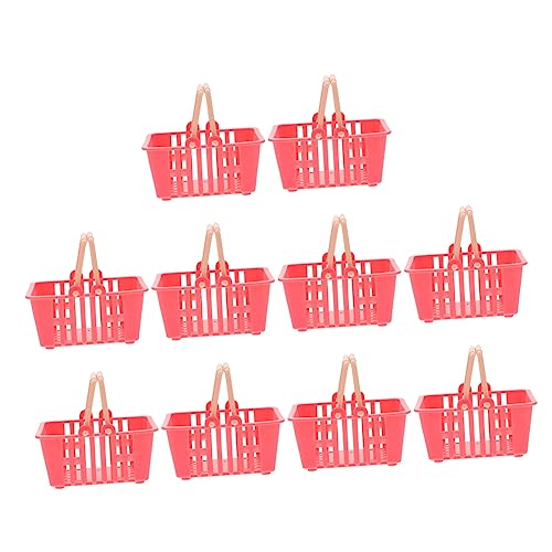 GARIOUANS 10Stücke Mini Einkaufskörbe Für Teiliges Handheld Für Puppenhaus Dekoration Robustes Material Für Kreatives Und Rollenspiele Mini Körbe GARIOUANS 10Stücke Mini Einkaufskörbe Für Teiliges Handheld Für Puppenhaus Dekoration Robustes Material Für Kreatives Und Rollenspiele Mini Körbe von GARIOUANS