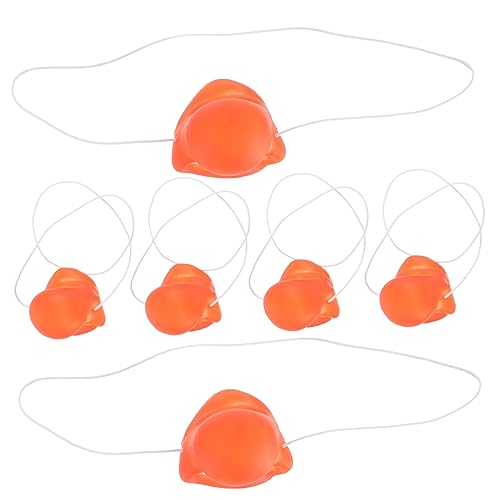 GARIOUANS 12 Stück Clown Nase Rot Lustige Cosplay Requisiten für Halloween Karneval Partys Hochwertiges Gummimaterial für Unvergessliche Erinnerungsfotos von GARIOUANS