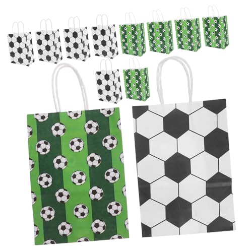 GARIOUANS 12 Stück Fußball-Party-Geschenktüte Taschen Beute Fußball-Geburtstagsdekoration Sport geschenkverpackung papiertüten geschenkartikel Süßigkeitentasche Geschenkbehälter Kraftpapier GARIOUANS 12 Stück Fußball-Party-Geschenktüte Taschen Beute Fußball-Geburtstagsdekoration Sport geschenkverpackung papiertüten geschenkartikel Süßigkeitentasche Geschenkbehälter Kraftpapier von GARIOUANS