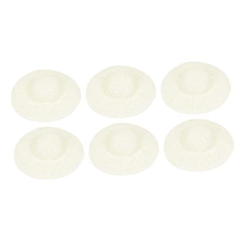 GARIOUANS 12 Stück Mini Papierstoff Hüte für Puppen Breitrandige DIY Dekoration für Bastelprojekte und Accessoires GARIOUANS 12 Stück Mini Papierstoff Hüte für Puppen Breitrandige DIY Dekoration für Bastelprojekte und Accessoires von GARIOUANS