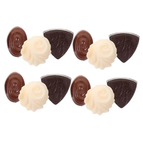 GARIOUANS 12 Stück Schokoladen-Ornamente Gefälscht Falsches Schokoladendekor Simulierte Schokolade Multifunktionales Schokoladendekor Kleines Schokoladendekor Künstliche Schokolade PVC GARIOUANS 12 Stück Schokoladen-Ornamente Gefälscht Falsches Schokoladendekor Simulierte Schokolade Multifunktionales Schokoladendekor Kleines Schokoladendekor Künstliche Schokolade PVC von GARIOUANS