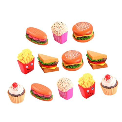 GARIOUANS 12 Stück Simuliertes Hamburger Hotdog Fries Van Mini gefälscht realistische Lebensmittelrequisiten Simulationsfutter Tell dir vor, Spiele Küche zu PVC GARIOUANS 12 Stück Simuliertes Hamburger Hotdog Fries Van Mini gefälscht realistische Lebensmittelrequisiten Simulationsfutter Tell dir vor, Spiele Küche zu PVC von GARIOUANS