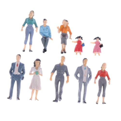 GARIOUANS 12 Stück Teiliges Bunte Miniaturmodelle Detailreiche Figuren für Modelleisenbahn und Architektur Stabile Kunststoff Requisiten für Eisenbahn Layouts Vielseitig Nutzbar als Sammler GARIOUANS 12 Stück Teiliges Bunte Miniaturmodelle Detailreiche Figuren für Modelleisenbahn und Architektur Stabile Kunststoff Requisiten für Eisenbahn Layouts Vielseitig Nutzbar als Sammler von GARIOUANS