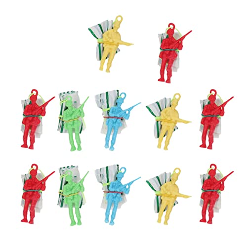 GARIOUANS 12 Stück Teiliges Fallschirmspringer mit Kleinen Soldaten für Outdoor Wurfspielzeug Unisex Fallschirm Figuren für Draußen Geschenkidee für Ab Jahren GARIOUANS 12 Stück Teiliges Fallschirmspringer mit Kleinen Soldaten für Outdoor Wurfspielzeug Unisex Fallschirm Figuren für Draußen Geschenkidee für Ab Jahren von GARIOUANS