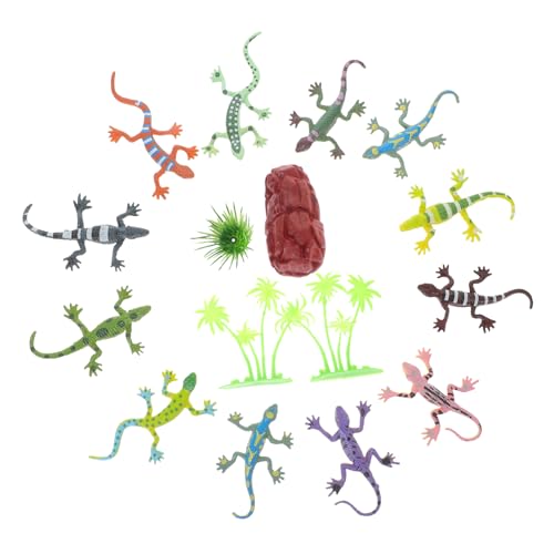 GARIOUANS 12 Stück Teiliges Mini Eidechsen Modell Realistisch Gestaltete Reptil Spielzeuge für Ab Jahren Pädagogisches Tiermodell für Kognitive Lernförderung und Fantasievolles zu Hause GARIOUANS 12 Stück Teiliges Mini Eidechsen Modell Realistisch Gestaltete Reptil Spielzeuge für Ab Jahren Pädagogisches Tiermodell für Kognitive Lernförderung und Fantasievolles zu Hause von GARIOUANS