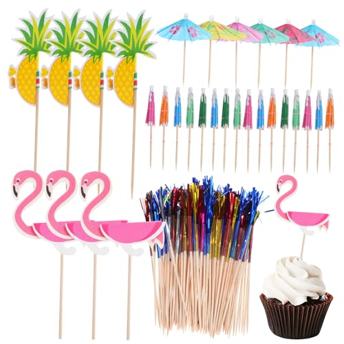 GARIOUANS 140 Stk. Teiliges Cupcake Picks mit Bunten Kuchen Getränke-deko-spießen Glatte Oberfläche Einfach Einzufügen Vielseitig Einsetzbar für Geburtstags Festtagstorten GARIOUANS 140 Stk. Teiliges Cupcake Picks mit Bunten Kuchen Getränke-deko-spießen Glatte Oberfläche Einfach Einzufügen Vielseitig Einsetzbar für Geburtstags Festtagstorten von GARIOUANS