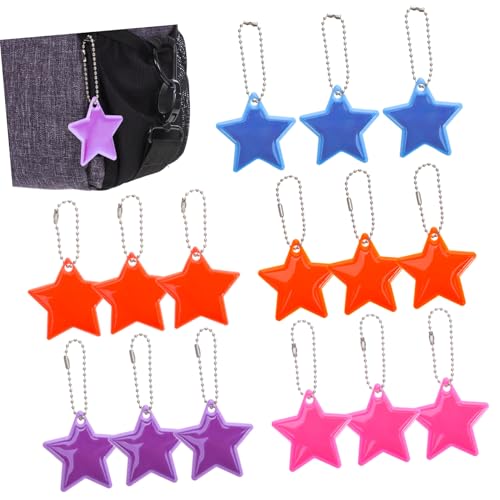 GARIOUANS 15 Stück Reflektoranhänger Rucksackreflektoranhänger Schulzubehör Reflektierende Rucksackanhänger Kinderreflektor Für Rucksack Reflektierender Schlüsselanhänger Kinderrucksäcke GARIOUANS 15 Stück Reflektoranhänger Rucksackreflektoranhänger Schulzubehör Reflektierende Rucksackanhänger Kinderreflektor Für Rucksack Reflektierender Schlüsselanhänger Kinderrucksäcke von GARIOUANS