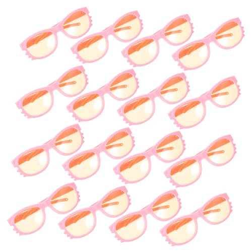 GARIOUANS 16 Stück Sonnenbrillen für Puppen Teiliges Farbenfrohe Robuste Puppenzubehör Accessoires für Rollenspiele und Kreatives für Puppenhäuser und DIY Projekte von GARIOUANS