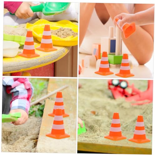 GARIOUANS 16 Stück Teiliges Miniatur Verkehrsleitkegel Interaktives Lernspielzeug für Sandtisch Zubehör Realistische Mini Verkehrshütchen für Verkehrssicherheit und Modellbau GARIOUANS 16 Stück Teiliges Miniatur Verkehrsleitkegel Interaktives Lernspielzeug für Sandtisch Zubehör Realistische Mini Verkehrshütchen für Verkehrssicherheit und Modellbau von GARIOUANS