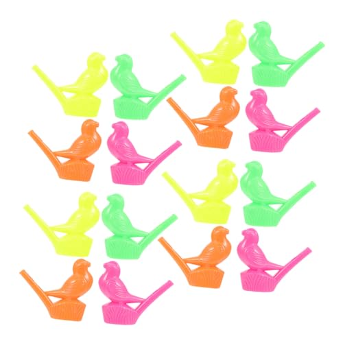 GARIOUANS 16 Stück Teiliges Party Bunte Vogelpfeifen aus Kunststoff Musikalische Wasserspielzeug Pfeifen mit Klarem Leicht Sicher Geburtstagsdeko und GARIOUANS 16 Stück Teiliges Party Bunte Vogelpfeifen aus Kunststoff Musikalische Wasserspielzeug Pfeifen mit Klarem Leicht Sicher Geburtstagsdeko und von GARIOUANS