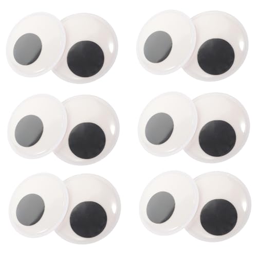 GARIOUANS 16 Stück Teiliges Selbstklebende Große Wackelaugen Kunststoff Sicherheitsaugen für DIY Puppen Bären Basteln Kindergeburtstag Party Dekoration GARIOUANS 16 Stück Teiliges Selbstklebende Große Wackelaugen Kunststoff Sicherheitsaugen für DIY Puppen Bären Basteln Kindergeburtstag Party Dekoration von GARIOUANS