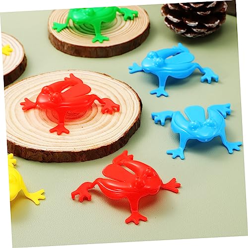 GARIOUANS 16 Stück Teiliges Springende Frösche Kleine Hüpfende Frösche aus Robustem Lustiges Party Gadget für Einfach zu Bedienen für Spiele und Unterhaltung von GARIOUANS