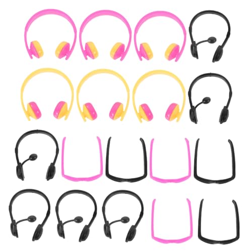 GARIOUANS 18 Stück Puppen Anzieh Kopfhörer Babypuppen Zubehör Miniatur Sonnenbrillen Für Puppen Headsets Ohrhörer Mädchen Puppenbrille Puppen Headset Puppen Sonnenbrillen Aus GARIOUANS 18 Stück Puppen Anzieh Kopfhörer Babypuppen Zubehör Miniatur Sonnenbrillen Für Puppen Headsets Ohrhörer Mädchen Puppenbrille Puppen Headset Puppen Sonnenbrillen Aus von GARIOUANS