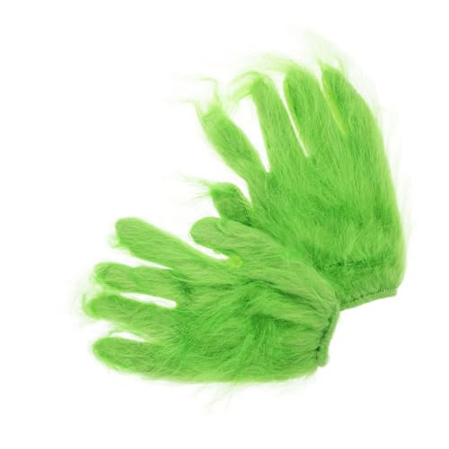 GARIOUANS 1Paar Grüne Monster Plüschhandschuhe Für Erwachsene Lustige Halloween Kostümhandschuhe Partyaccessoires Für Gruselige Dekorationen Und Cosplay Verkleidungen GARIOUANS 1Paar Grüne Monster Plüschhandschuhe Für Erwachsene Lustige Halloween Kostümhandschuhe Partyaccessoires Für Gruselige Dekorationen Und Cosplay Verkleidungen von GARIOUANS