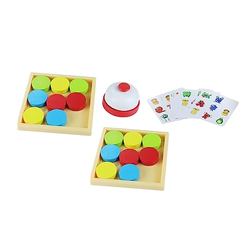 GARIOUANS 1Satz Holz Schiebewürfel Brettspiel Lernspielzeug Für Eltern Pk Kreatives Blockspielzeug Für Logisches Und Spaß von GARIOUANS