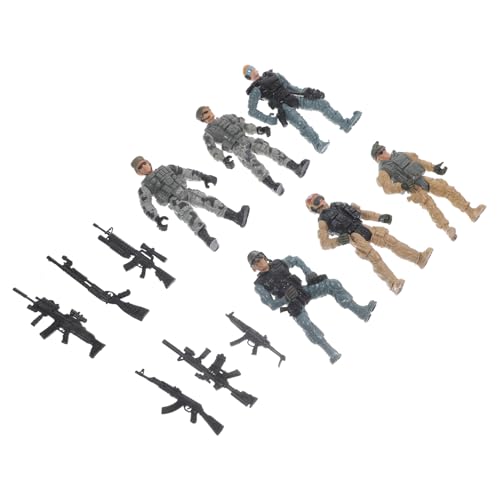 GARIOUANS 1Satz Mini Soldatenfiguren Teiliges Modell für Realistische Militärspielzeuge für Mikro Landschaftsdekoration und Interaktive Eltern Spiele Leicht und Bruchsicher GARIOUANS 1Satz Mini Soldatenfiguren Teiliges Modell für Realistische Militärspielzeuge für Mikro Landschaftsdekoration und Interaktive Eltern Spiele Leicht und Bruchsicher von GARIOUANS