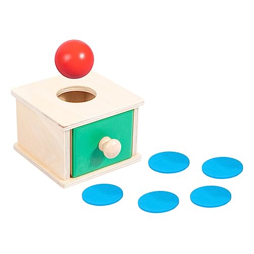 GARIOUANS 1Satz Montessori Holzkugel Münzbox für Pädagogisches Lernspielzeug Motorischen Fähigkeiten und Hand Augen Koordination für Vorschulkinder GARIOUANS 1Satz Montessori Holzkugel Münzbox für Pädagogisches Lernspielzeug Motorischen Fähigkeiten und Hand Augen Koordination für Vorschulkinder von GARIOUANS