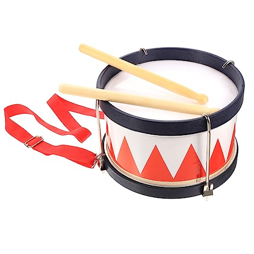 GARIOUANS 1Satz Percussion Instrument Kinderspielzeug Snare Drum mit Trommelstöcken für Sicher und Langlebig Fördert Musikalität und Gehörbildung GARIOUANS 1Satz Percussion Instrument Kinderspielzeug Snare Drum mit Trommelstöcken für Sicher und Langlebig Fördert Musikalität und Gehörbildung von GARIOUANS