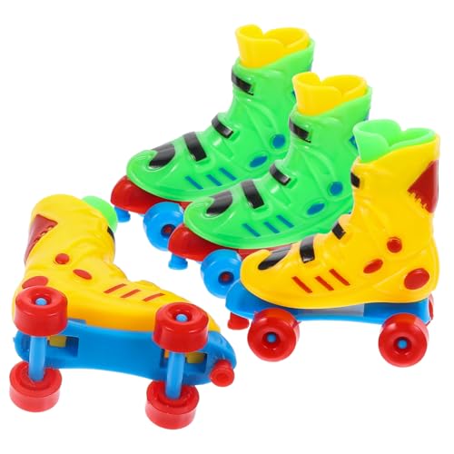 GARIOUANS 2 Paar Finger Skate Set Lustige Finger Rollschuhe Farbige Skates Entspannungsspielzeug für Kreativität Zufällige Farbe Zufällige Farbe GARIOUANS 2 Paar Finger Skate Set Lustige Finger Rollschuhe Farbige Skates Entspannungsspielzeug für Kreativität Zufällige Farbe Zufällige Farbe von GARIOUANS
