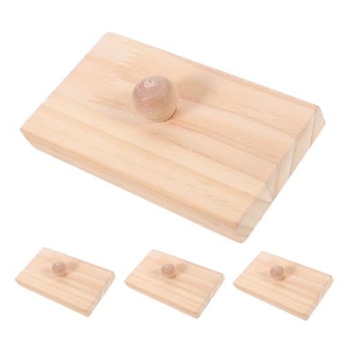 GARIOUANS 2 Paare Holz-sandblock Schlaginstrumente für Orff Rhythmus Lehrspielzeug Leichtes Langlebiges Soundboard mit Dualem Sandklangeffekt für Vorschule Montessori und Musikförderung von GARIOUANS